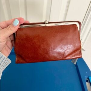 HOBO International Diane Leather Frame Wallet | Kiss Lock | Nordstrom